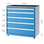 1010x570 5 Çekmeceli Takım Dolabı KCD010102