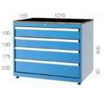 1010x725  4 Çekmeceli Takım Dolabı KCD011082