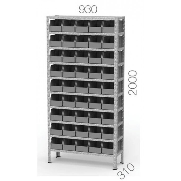 10 Raflı Raf Sistemi KRS020939