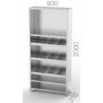 Seperatörlü Panolu Raf Ünitesi KRS020945