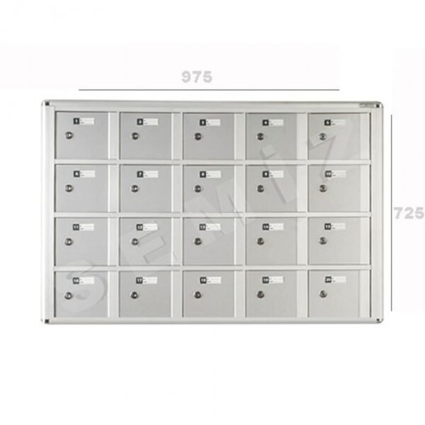 Telefon Dolabı 20 Gözlü