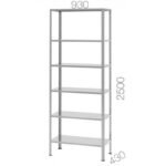 6 Raflı Raf Sistemi KRS025943