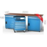 Çalışma Tezgah Masası KCM03490