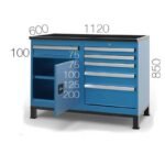 Çekmece ve Dolaplı Çalışma Tezgah-Masası KCM03922