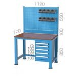 Panolu Dolaplı Çalışma Tezgah-Masası KCM03944