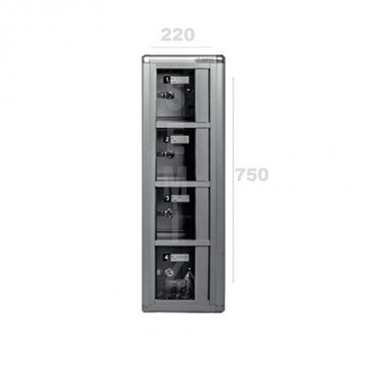 Telefon Dolabı 4 Gözlü