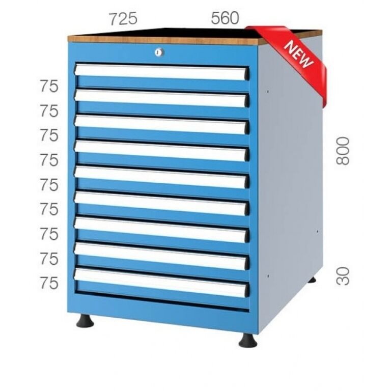 560x725 9 Çekmeceli Takım Dolabı KCD057081