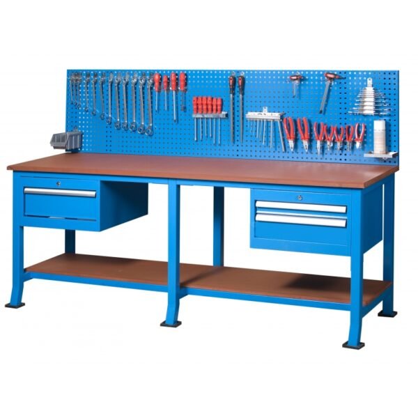 2+1 Çekmeceli Panolu Çalışma Tezgah, Masası KCM3205