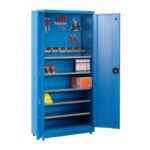 5 Raflı Avadanlık Kutulu Ve Panolu Malzeme Takım Dolabı KED06230