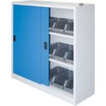 Kısa Sürgü Kapaklı Avadanlıklı Dolap KSKD6510