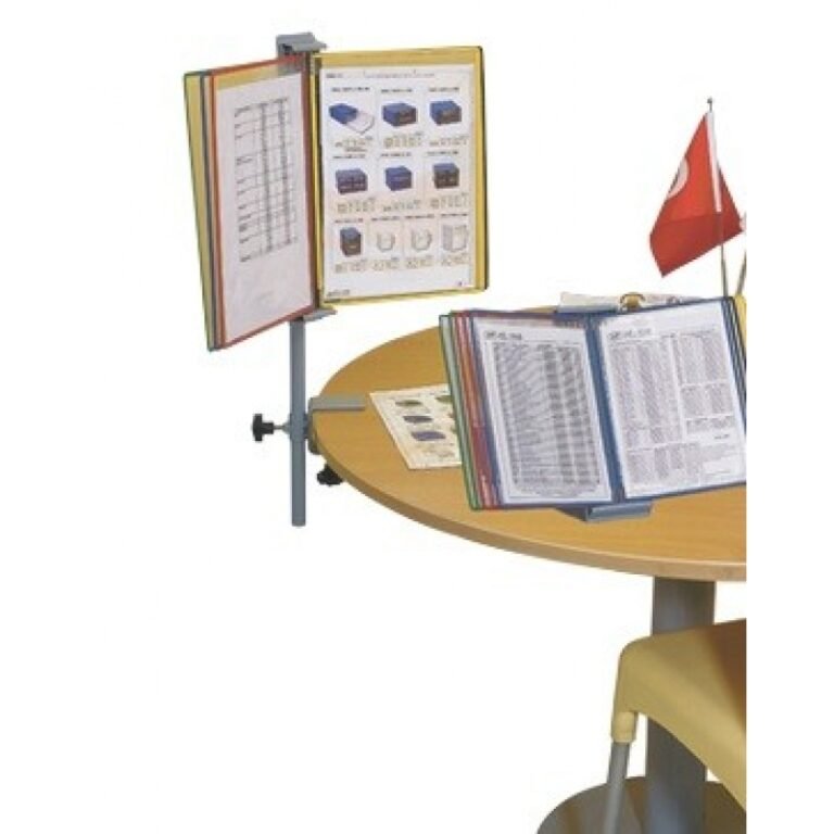 25' li Masa Tipi Ayaklı A4 Evrak Kılıfı-Şömizi